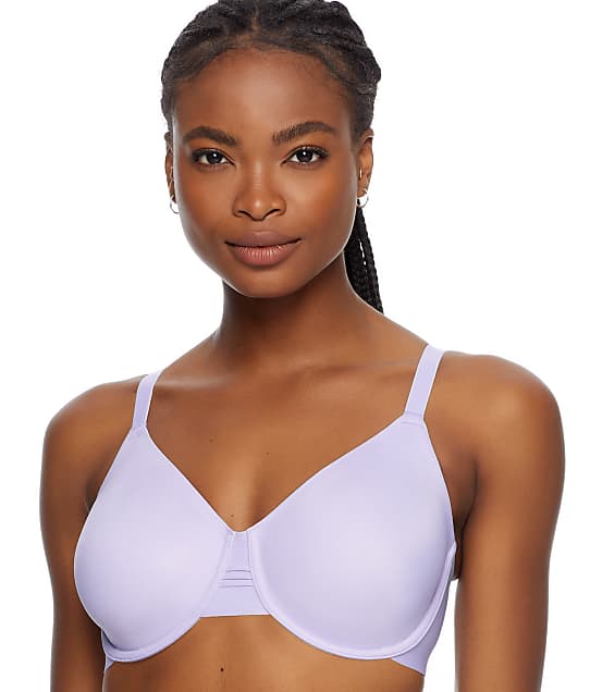 Wacoal At Ease Seamless Underwire Bra in Purple Heather 855308