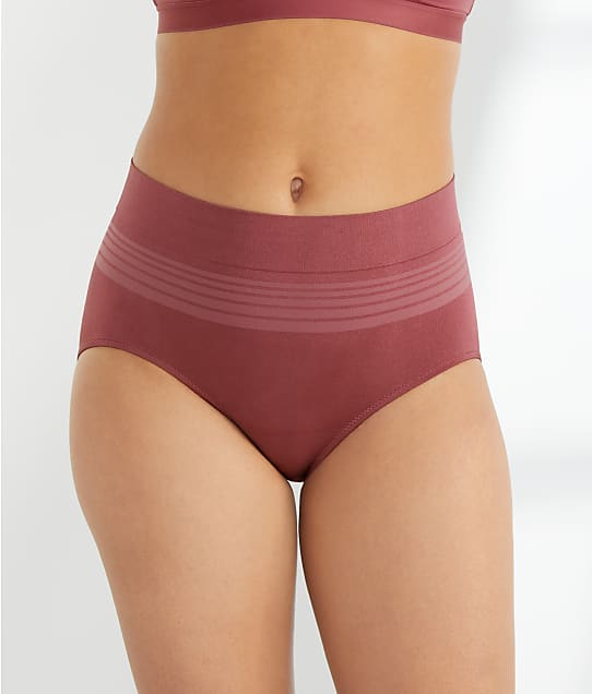 Warner's No Pinching. No Problem. Seamless Brief in Hawthorn Rose RS1501P