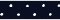 Navy / White Dots