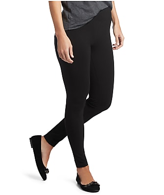 HUE Plus Size Ultra Leggings With Wide Waistband