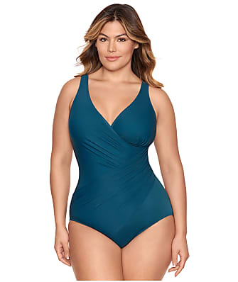 Miraclesuit Plus Size Wire-Free Oceanus One-Piece