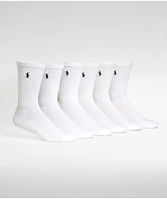 Polo Ralph Lauren Crew Sport Socks 6-Pack