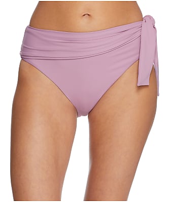 Birdsong Lilac Sash Fold-Over Bikini Bottom