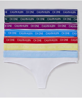 Calvin Klein CK One Days Of The Week Thong 7-Pack