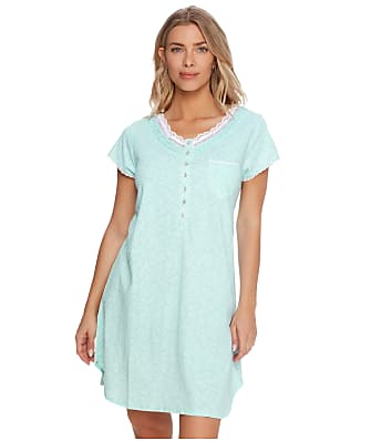Eileen West Floral Short Knit Nightgown