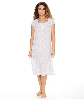 Eileen West Cotton Knit Waltz Nightgown
