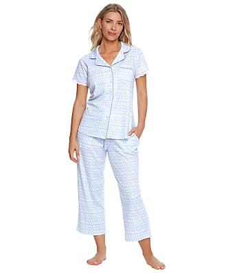 Karen Neuburger Seaside Dreams Knit Capri Pajama Set