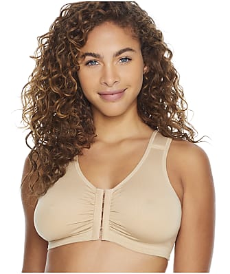 Leading Lady Laurel Seamless Front-Close Wire-Free Bra