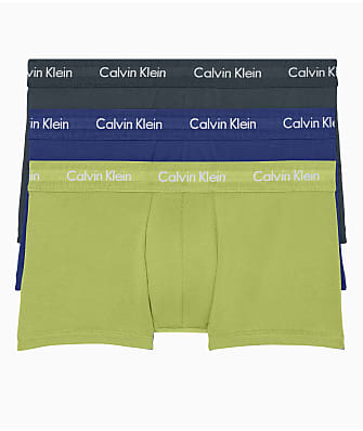 Calvin Klein Cotton Stretch Low Rise Trunk 3-Pack