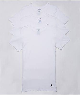 Polo Ralph Lauren Slim Fit Cotton T-Shirt 3-Pack