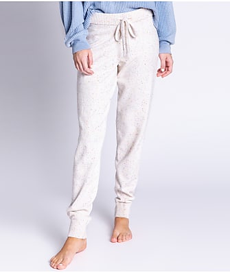 P.J. Salvage Speckled Sweater Knit Banded Joggers