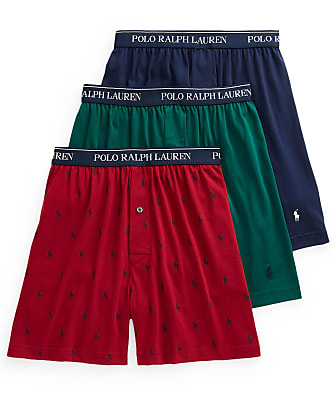 Polo Ralph Lauren Classic Fit  Cotton Boxers 3-Pack