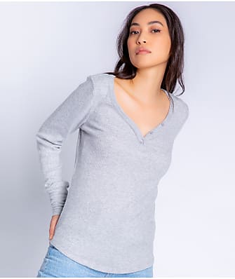 P.J. Salvage Textured Essentials Ribbed Knit Lounge Top