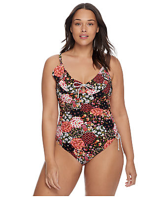 Skinny Dippers Jelly Roll Rosalina Underwire One-Piece