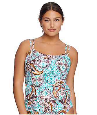 Sunsets Moroccan Market Taylor Underwire Tankini Top
