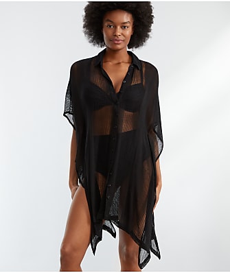 black swimsuit cover up target