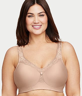 Unlined Seamless Bras 50DD, Bras for Large Breasts
