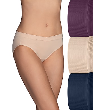 Vanity Fair Beyond Comfort Silky Stretch Bikini 3-Pack