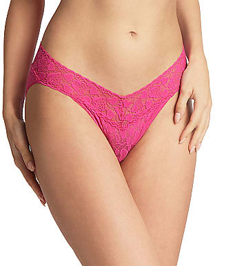 Cotton & Lace Thong 3-Pack
