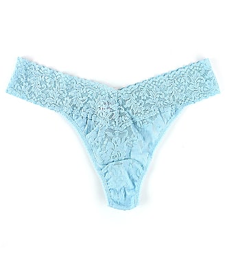 Cotton & Lace Thong 3-Pack