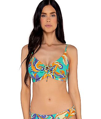 Sunsets Water Lily Kauai Underwire Bralette Bikini Top