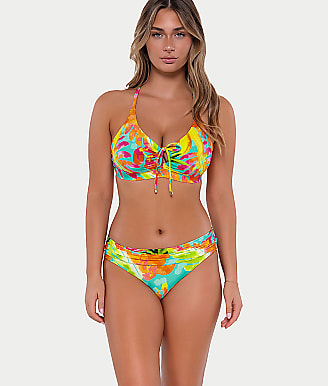 Sunsets Printed Kauai Underwire Bralette Bikini Top