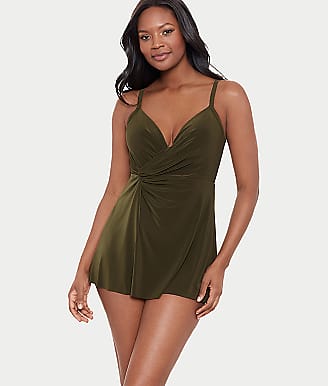 Miraclesuit Twisted Sister Adora Underwire Swim Dress
