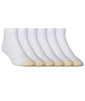 Gold Toe Cotton Cushion Ankle Socks 6-Pack
