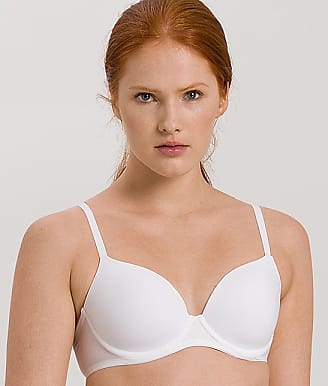 T-Shirt Bra in beige - from the HANRO Cotton Sensation collection