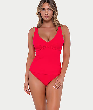 Sunsets Elsie Underwire Wrap Tankini Top