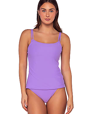 Sunsets Passion Flower Taylor Underwire Tankini Top
