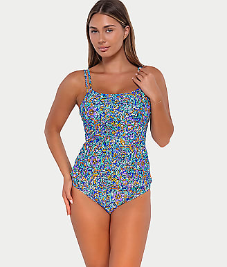 Sunsets Printed Taylor Underwire Tankini Top