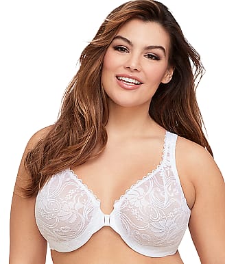 Glamorise WonderWire Lace Front-Close Bra