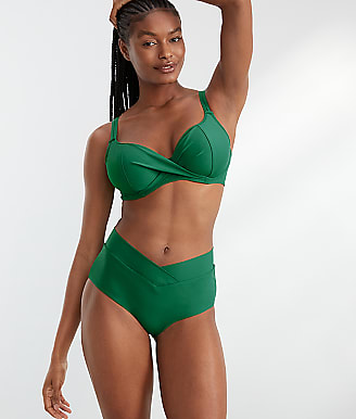 Birdsong Emerald Retro Full Bikini Bottom