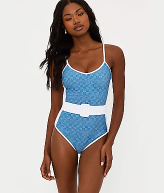 Beach Riot Harmony Belted One-Piece