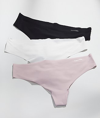 Calvin Klein Invisibles Thong 3-Pack