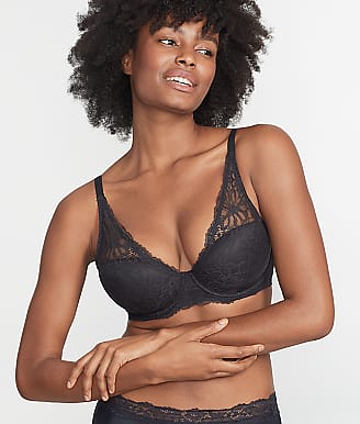  Camio Mio Unlined Lace Underwire Bra, 32DD, Navy : Clothing,  Shoes & Jewelry