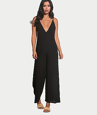 Elan Woven Jumpsuit Cover-Up