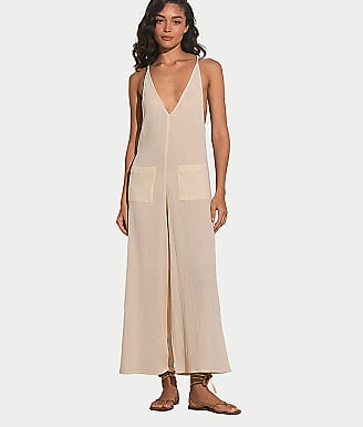 Elan Strapless Jumpsuit Cover-Up & Reviews