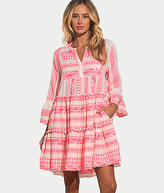 Elan Two-Tone Cover-Up Dress