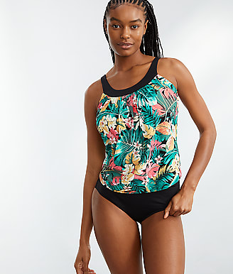 Coco Reef Passion Flower Ultra Fit Underwire Tankini Top