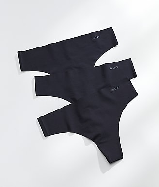 DKNY Litewear Anywhere Thong 3-Pack