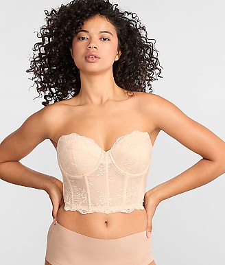 Dominique Tayler Lace Strapless Backless Bra