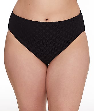 Elomi Plus Size Bazaruto Mid-Rise Bikini Bottom