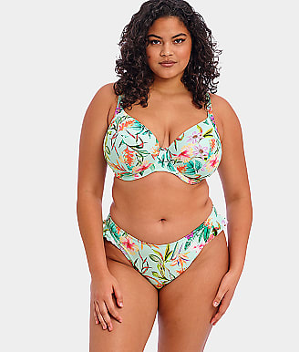 Elomi Plus Size Sunshine Cove Plunge Underwire Bikini Top