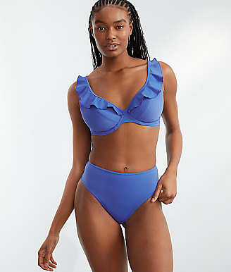 Freya Jewel Cove Ruffled Bikini Top
