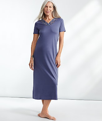 Hanro Moments Knit Long Nightgown