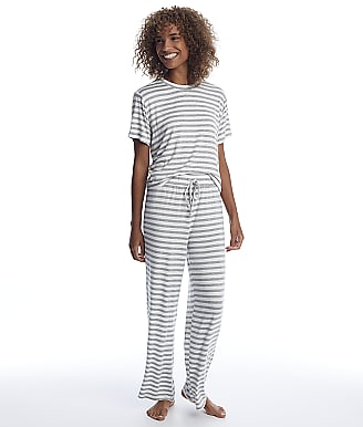 Honeydew Intimates Striped All American Knit Pajama Set