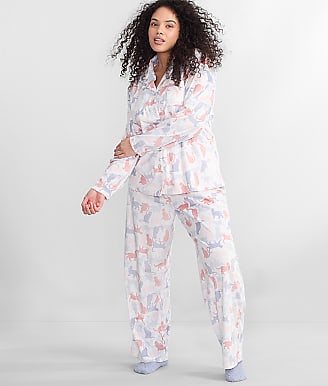 Karen Neuburger Plus Size Minky Fleece Pajama Set