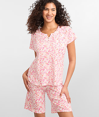 Karen Neuburger Plus Size Girlfriend Knit Bermuda Pajama Set